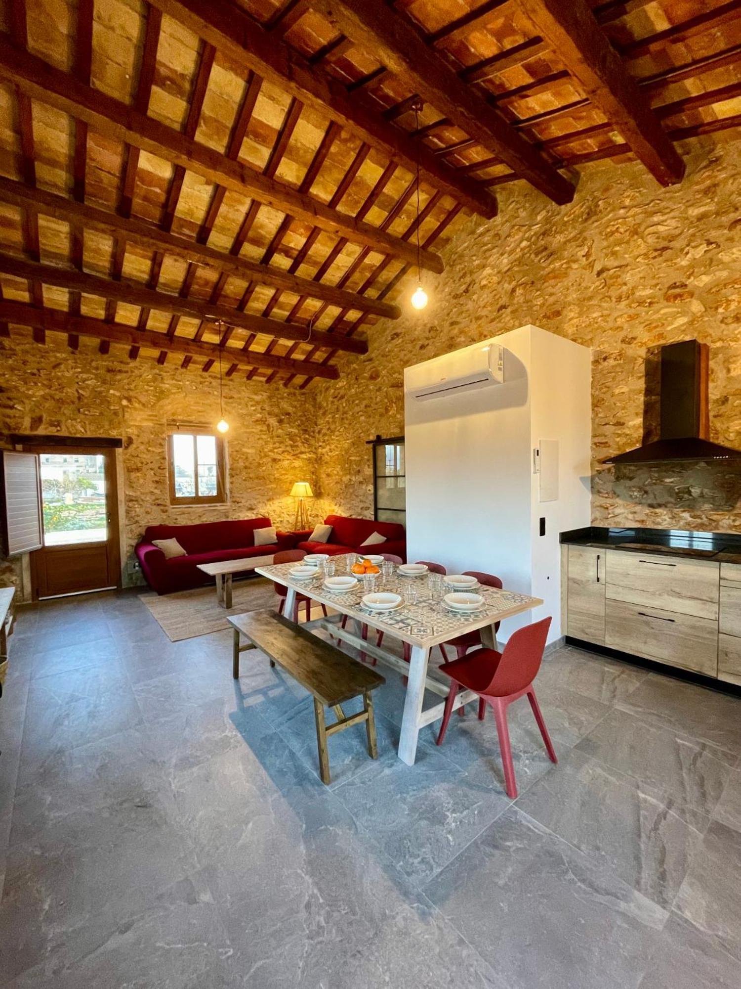 Villa Mas De Melonet Delta Del Ebro L'Aldea Exterior foto