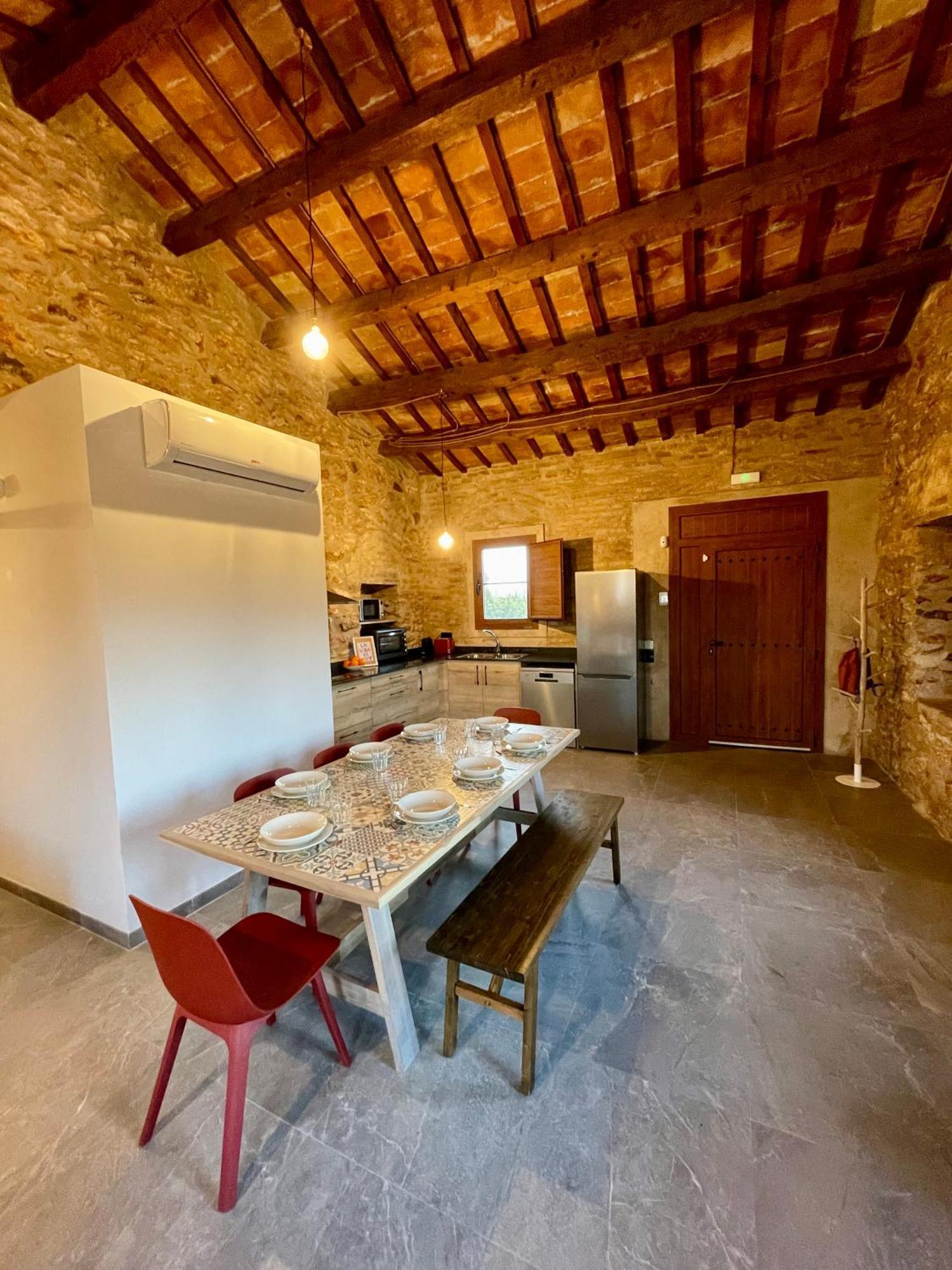 Villa Mas De Melonet Delta Del Ebro L'Aldea Exterior foto
