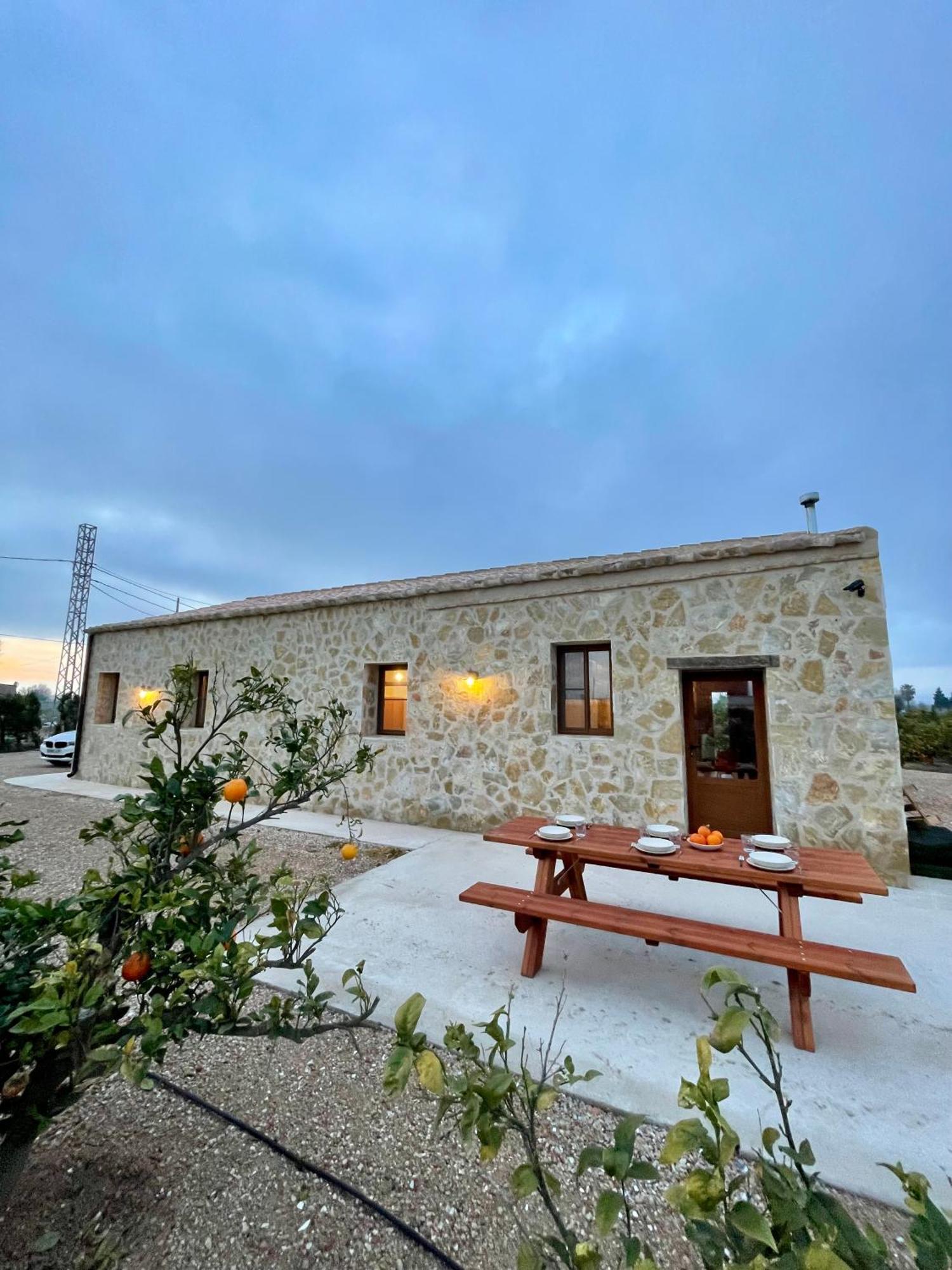 Villa Mas De Melonet Delta Del Ebro L'Aldea Exterior foto